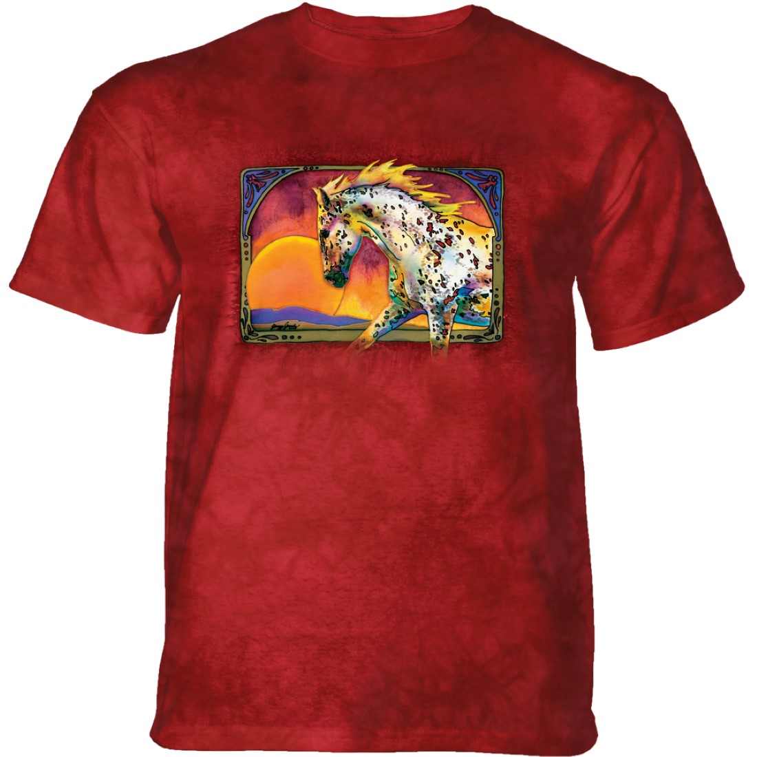 The Mountain T-Shirt - Chasing The Sun Horse