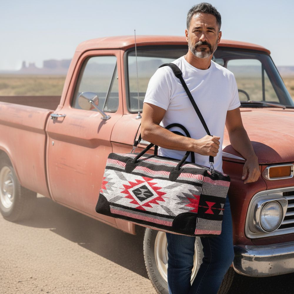 Western-Reisetasche / Weekender - Go West I