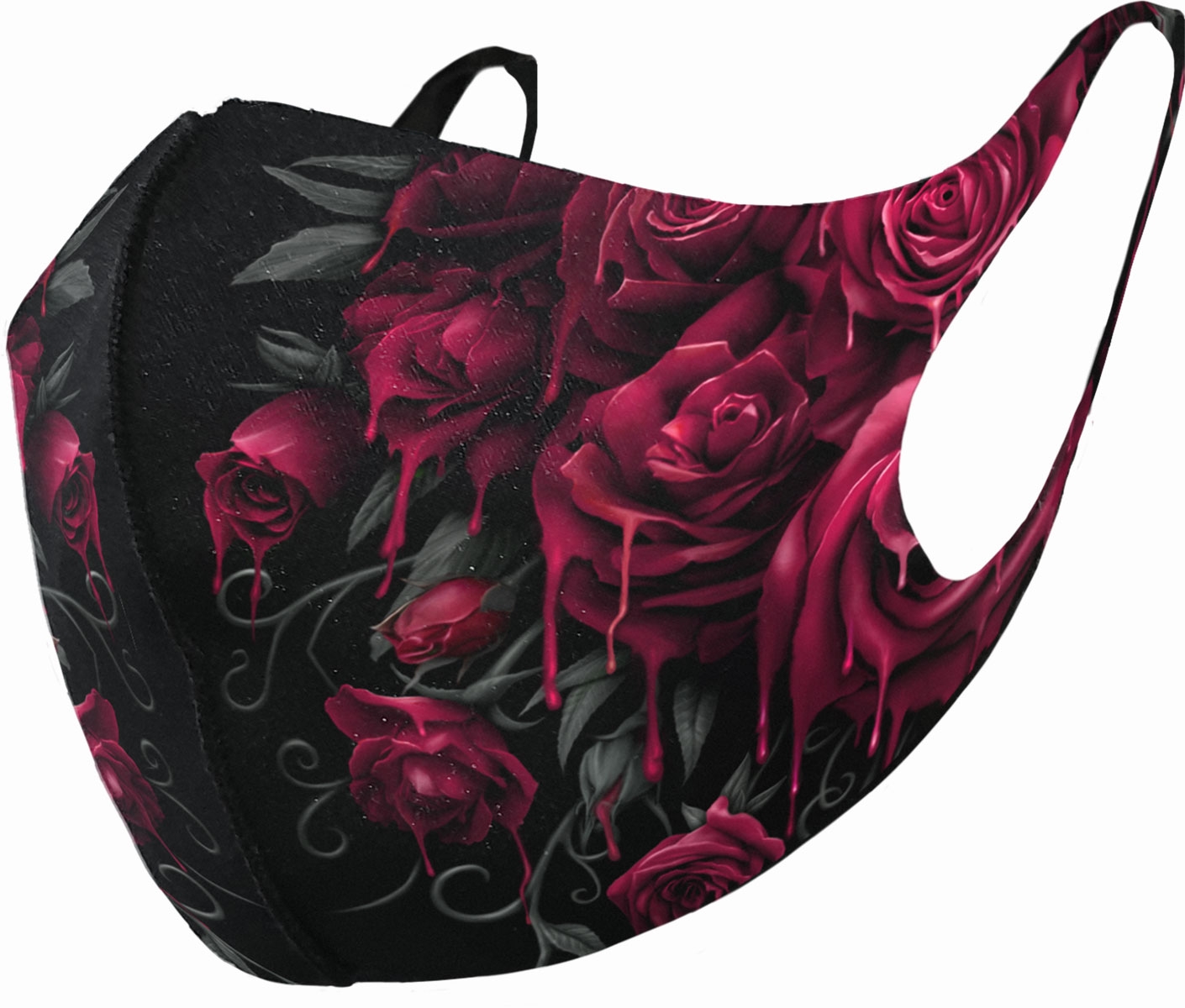 Gesichtsmaske / Mund- & Nasenschutz von Spiral - Blood Rose