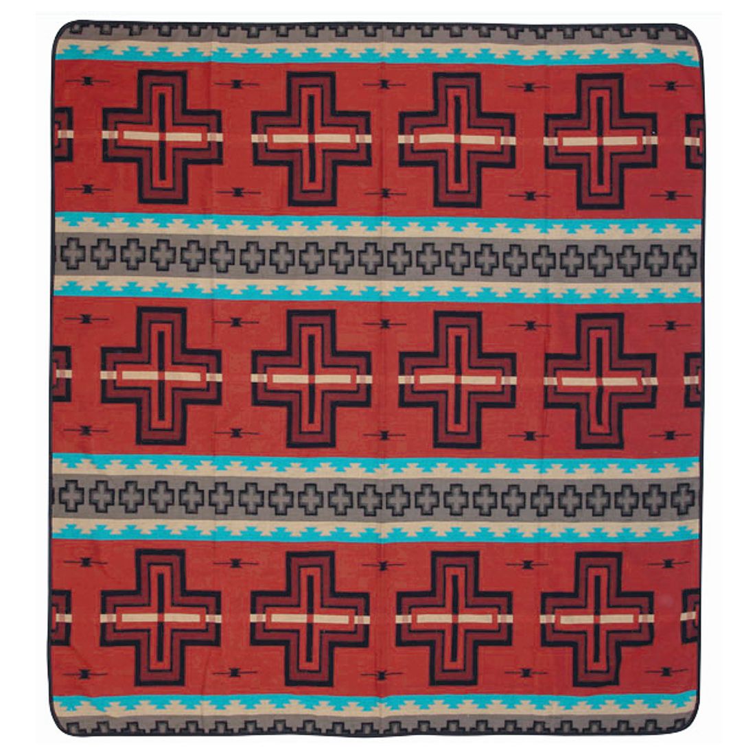 XXL-Tagesdecke / Indianerdecke - Native Wisdom Premium Blanket, 235 x 245 cm