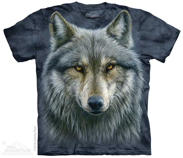 The Mountain T-Shirt - Warrior Wolf