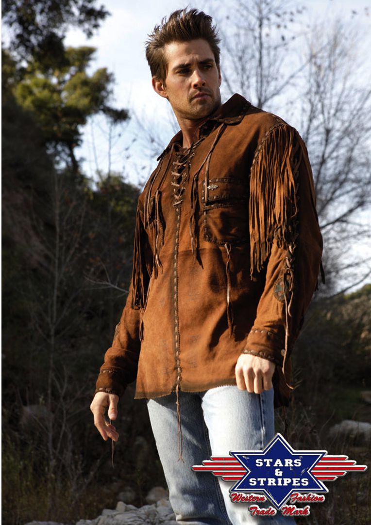 Lederhemd von Stars & Stripes - Crockett