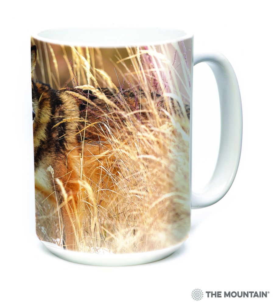 XXL-Tasse von The Mountain - Winter Wolf Portrait