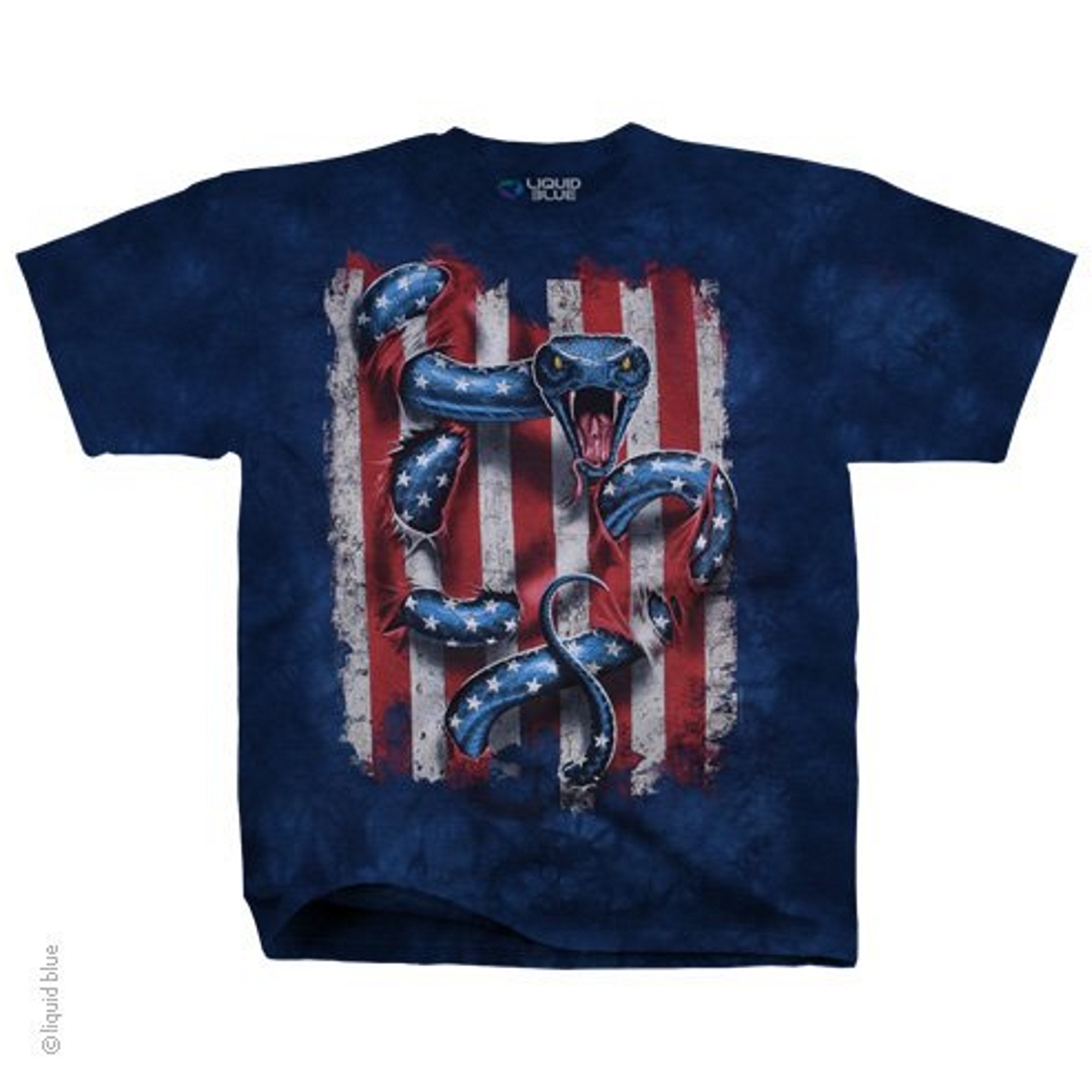 Liquid Blue T-Shirt - American Serpent