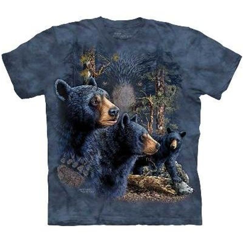 The Mountain T-Shirt - Find 13 Black Bears
