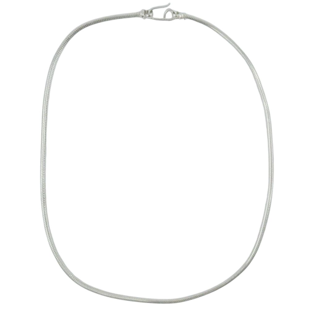 Silberkette / Schlangenkette aus 925 Sterling Silber - 50 cm Länge