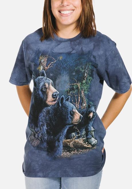 The Mountain T-Shirt - Find 13 Black Bears