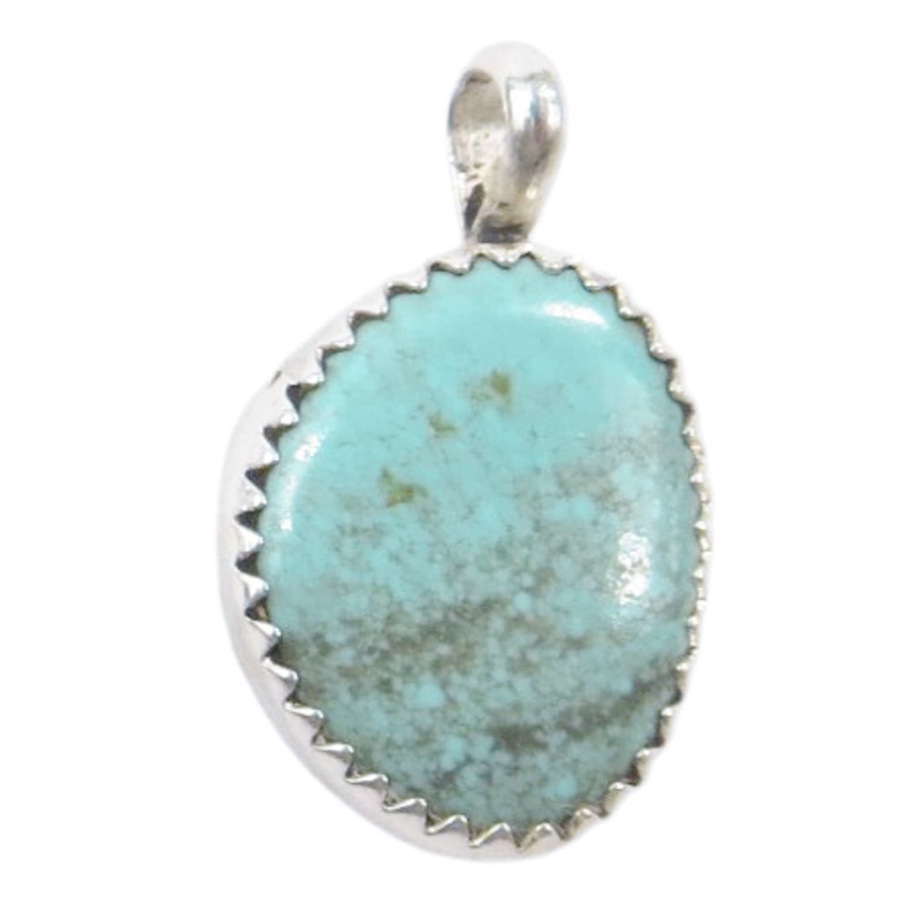 Indianerschmuck Kettenanhänger aus Sterling Silber - Dorothy's Turquoise III