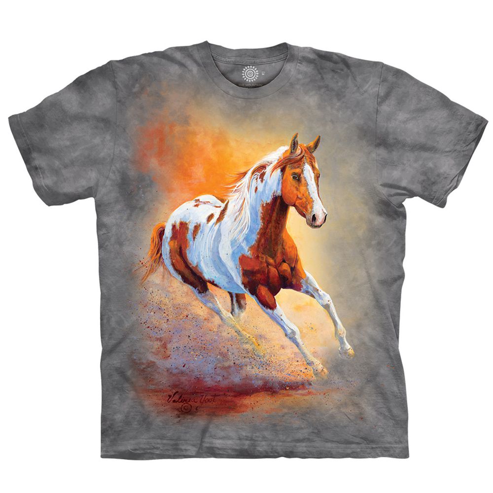 The Mountain T-Shirt - Sunset Gallop